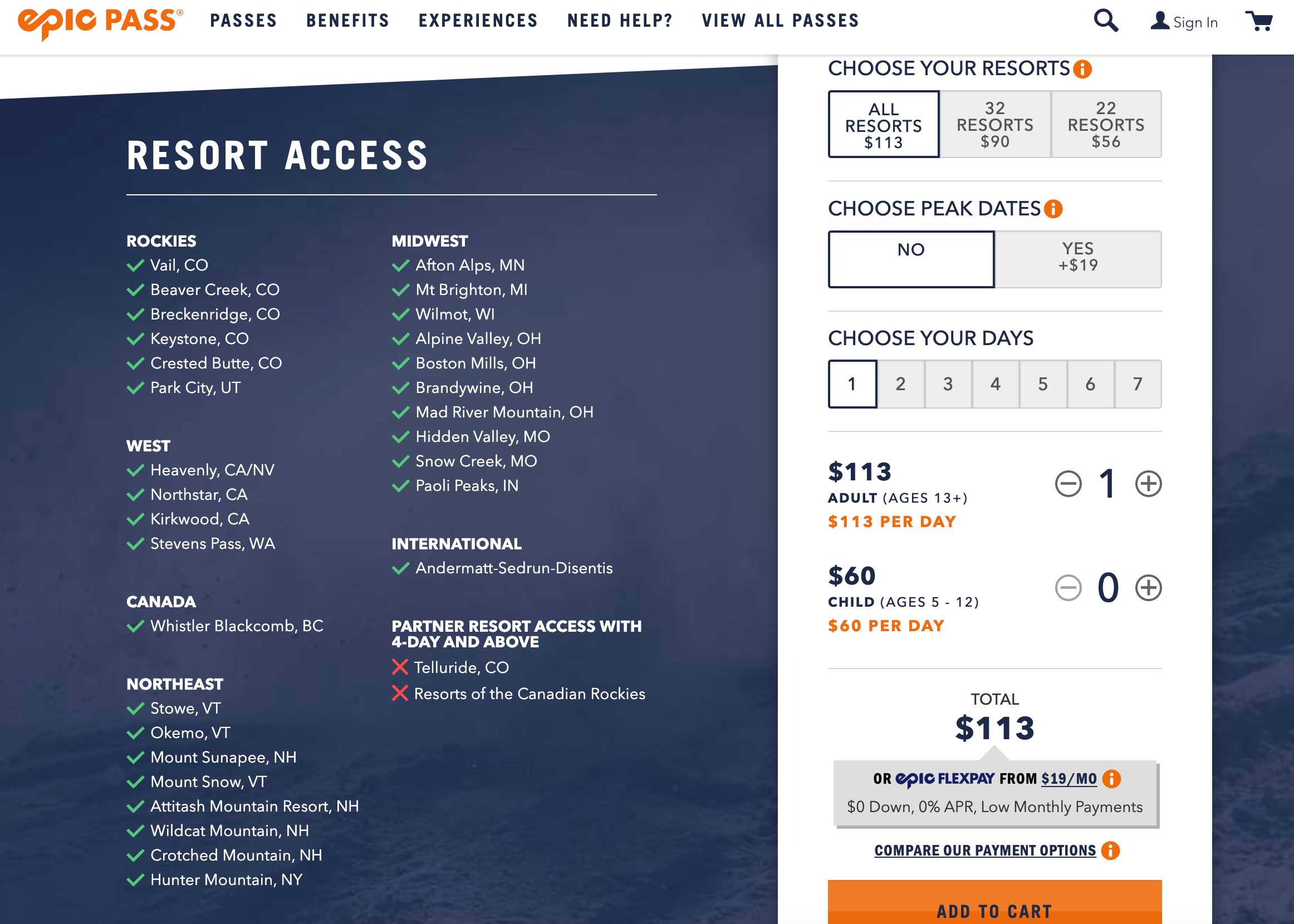 Last day to buy an Epic Pass — buy now or pay double for ski lift